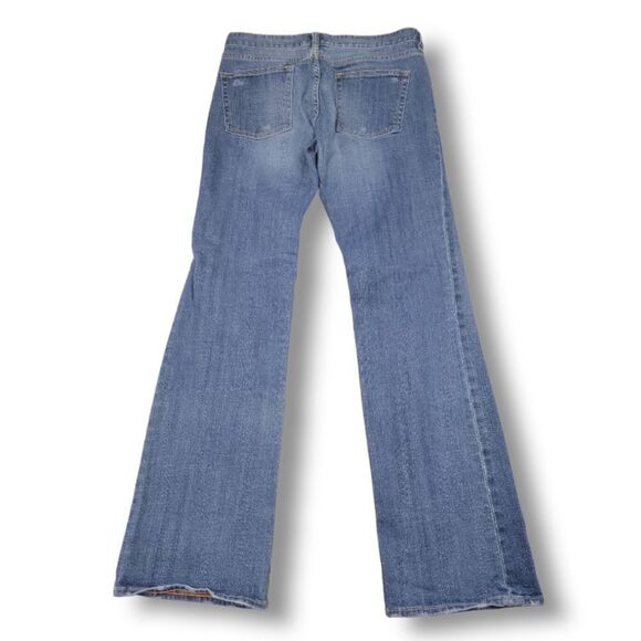 J Crew Jeans Size 29R J. Crew Stretch HipSlung Jeans Boot Cut Jeans Blue Denim - Picture 2 of 6